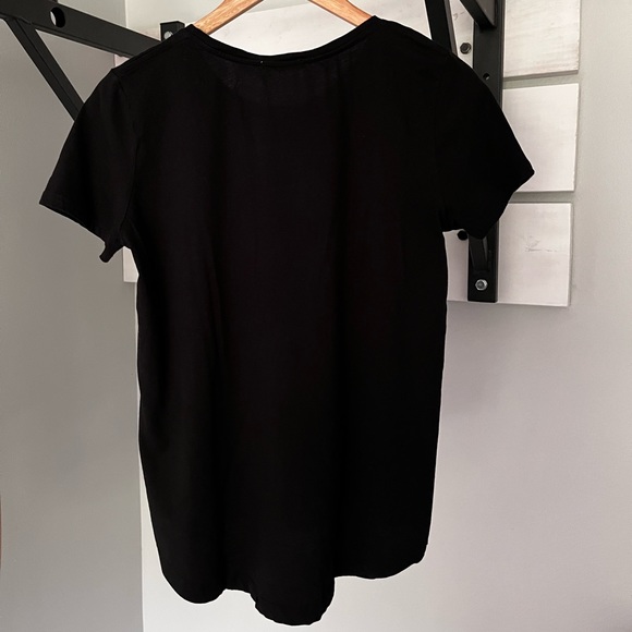 Black Crewneck TShirt by Zara size M - Picture 2 of 3